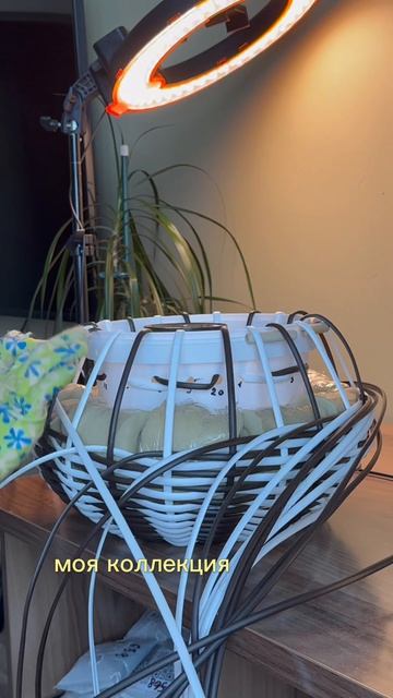 Кашпо из ротанга