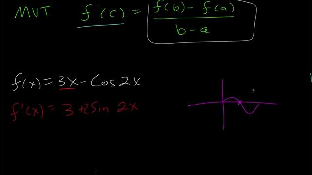 4.3 The Mean Value Theorem And Monotonicity (Part 1)