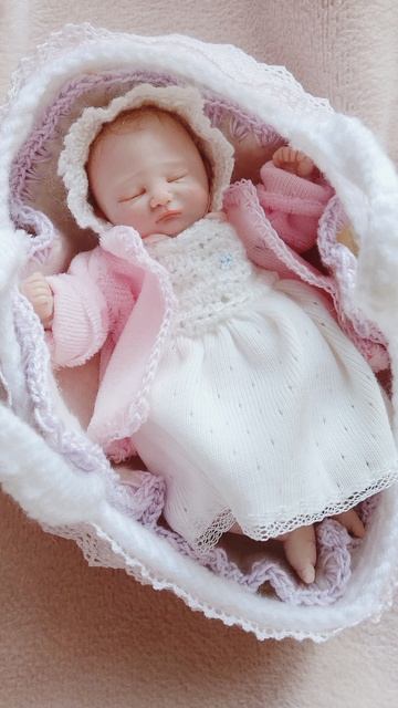 мини реборн / маленькая куколка младенец