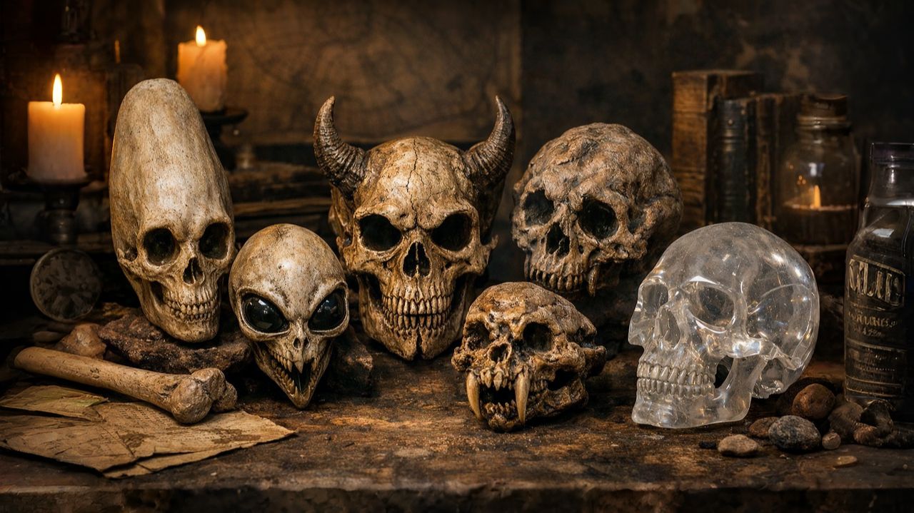 7 загадочных черепов, которые пугают учёных до сих пор