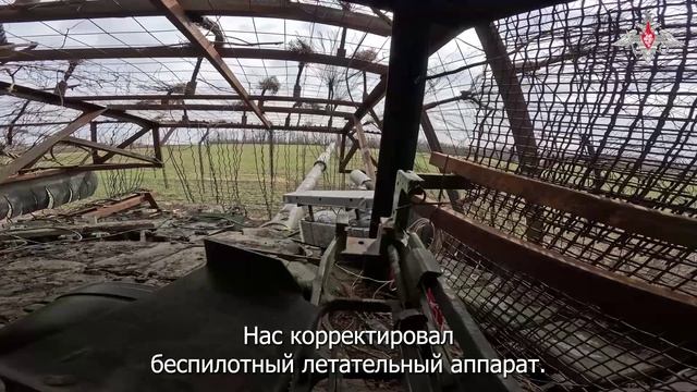 Боевая работа экипажа танка Т-80БВМ