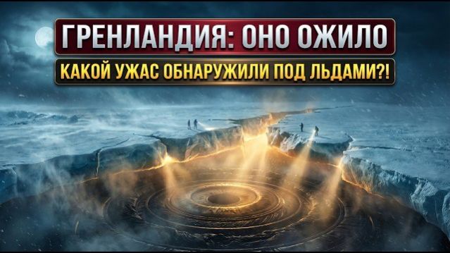 ОНО ПРОСНУЛОСЬ: Что на самом деле нашли под льдом Гренландии?!