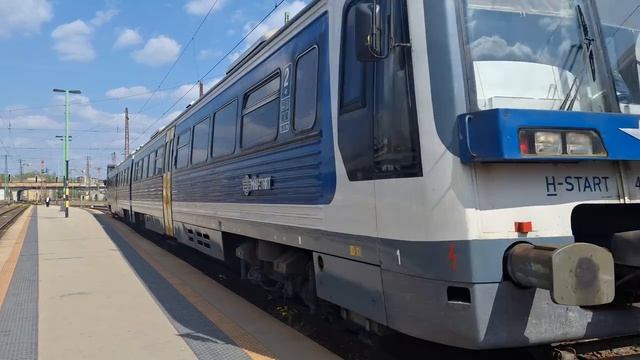 Рельсовый автобус РА-В 416 037 в Венгрии