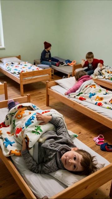 Потерянные в ожидании: детские мечты затеряны в одиночестве #дети #одиночество #грусть