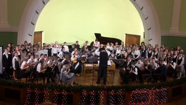 2015, 12 декабря, Норильск, НДШИ. Концерт детского хора и оркестра п/у Шайхисламова Р.