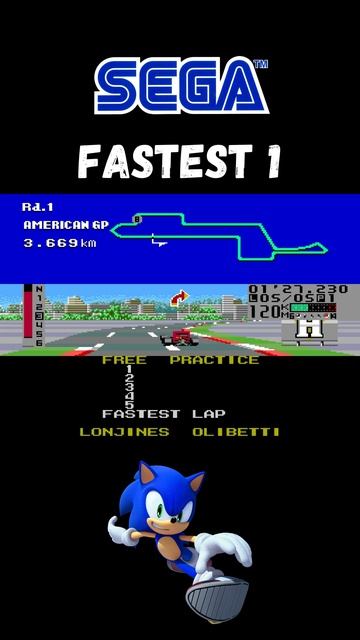 Fastest 1 | Sega Mega Drive (Genesis).