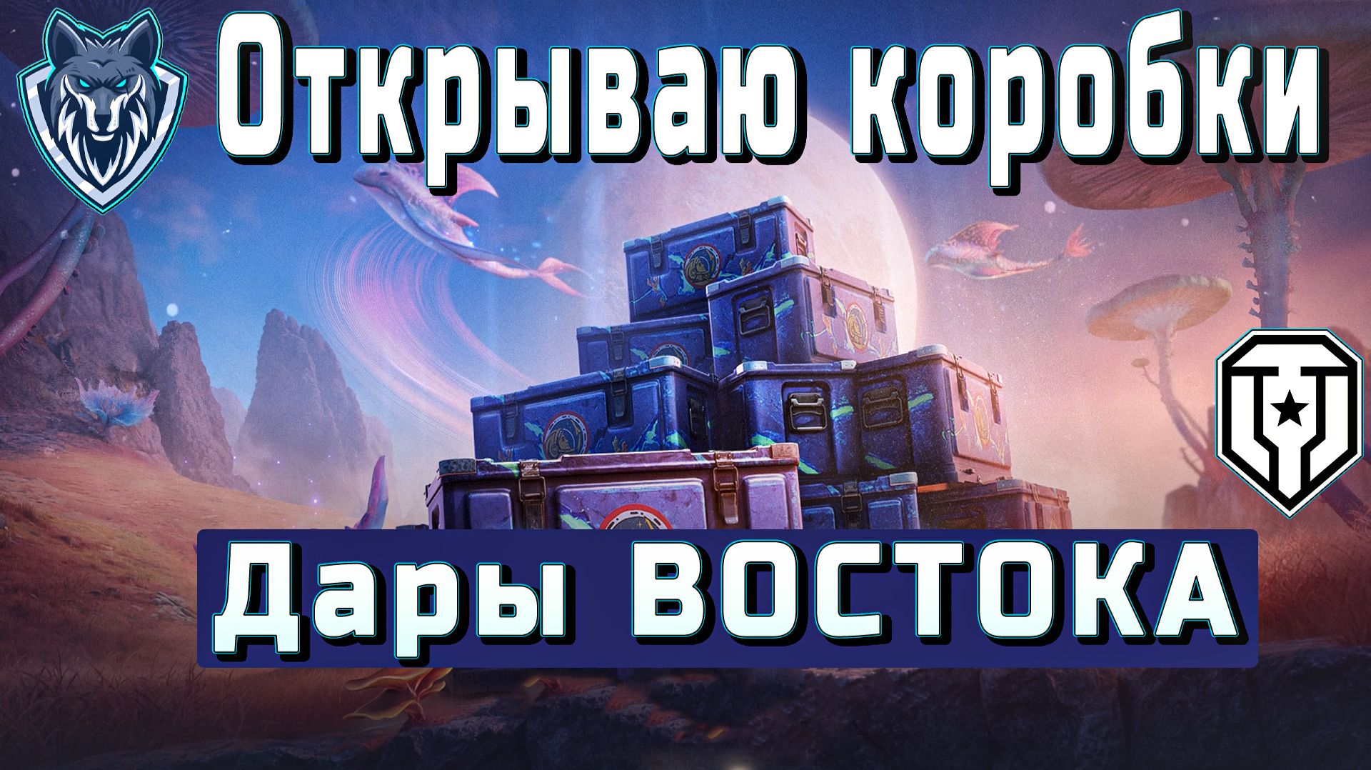 Открытие коробок ДАР ВОСТОКА - КОСМИЧЕСКАЯ МАТРЕШКА. #миртанков #коробкитанки #коробки