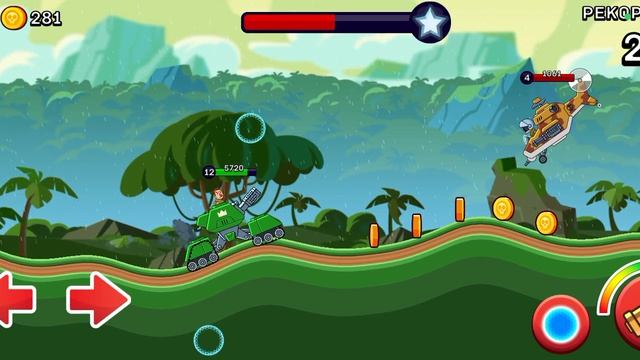 Играю в игру Hills Of Steel 🤣🥳