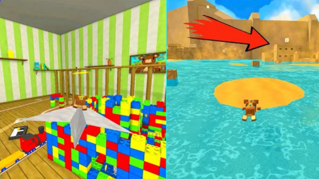 Прохождение Super Bear Adventure в пустыне Бемотеп.