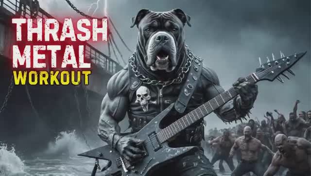Брутальный трэш-метал альбом с агрессивной металлической тренировкой