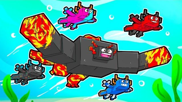 МАЙНКРАФТ НО ТЫ НЕ ПЕРЕСТАËШЬ СТАНОВИТЬСЯ САМЫМ СИЛЬНЫМ АКСОЛОТЛЕМ