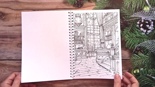 Обзор раскраски школа магии