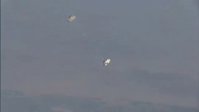 Вот так астронавты возвращаются из космоса