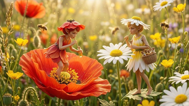 Крошечные лесные человечки делают мёд 🍯 Расслабляющая музыка кельтской арфы и чарующая атмосфера