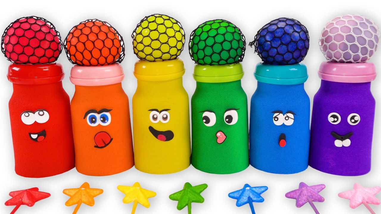 ЛЕПИМ БУТЫЛОЧКИ ИЗ КИНЕТИЧЕСКОГО ПЕСКА АСМР ВИДЕО МУЛЬТИКИ ДЛЯ ДЕТЕЙ КАНАЛ ИГРАЛКИ-ЗАЛИПАЛКИ