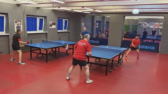 Ким А. (682) - Халаджиев П. (622) 14.04 настольный теннис турнир Лиги TTSPORT Санкт-Петербург