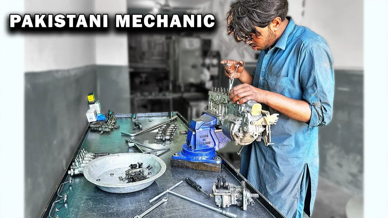 😱🔧 ДИАГНОСТИКА ДИЗЕЛЬНОГО НАСОСА: КАК МЕХАНИКИ РЕШАЮТ ПРОБЛЕМЫ С ОГРАНИЧЕННЫМИ РЕСУРСАМИ