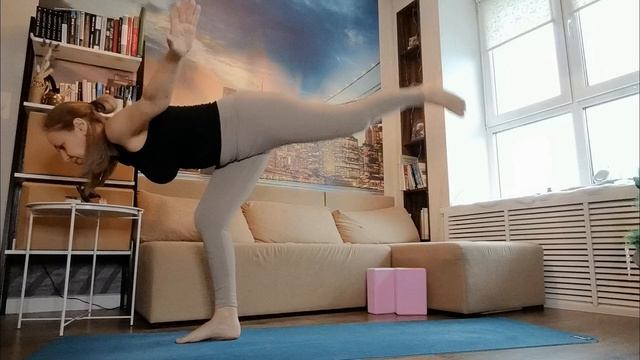 🧘 Общеукрепляющая практика в стиле йога-флоу - 25 минут, от 14.04.26

#дляначинающих