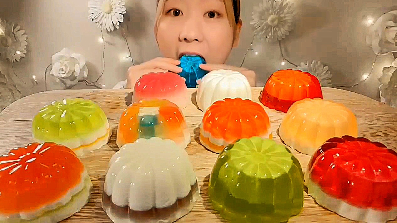🌈 Радужные десерты 🌈 - СЛАДОСТИ и МАГИЧЕСКИЕ желе АСМР Мукбанг. ASMR еда.