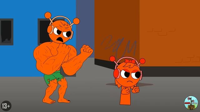 СПРУНКИ стали большие части тела?!😱💯 Крутая анимация спрунки мод.  Скорее собирайтесь смотреть!?