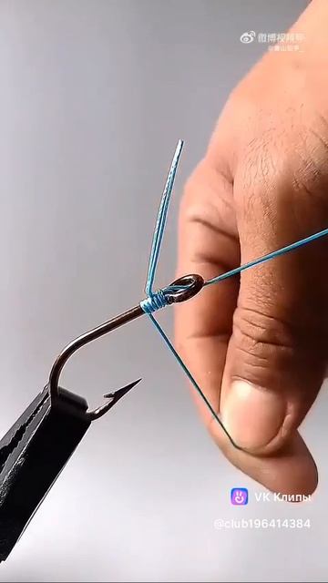 Способы как завязать узел на крючке.