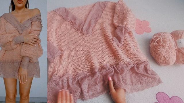 🔥 Новый Мастер Класс  Вяжем платье