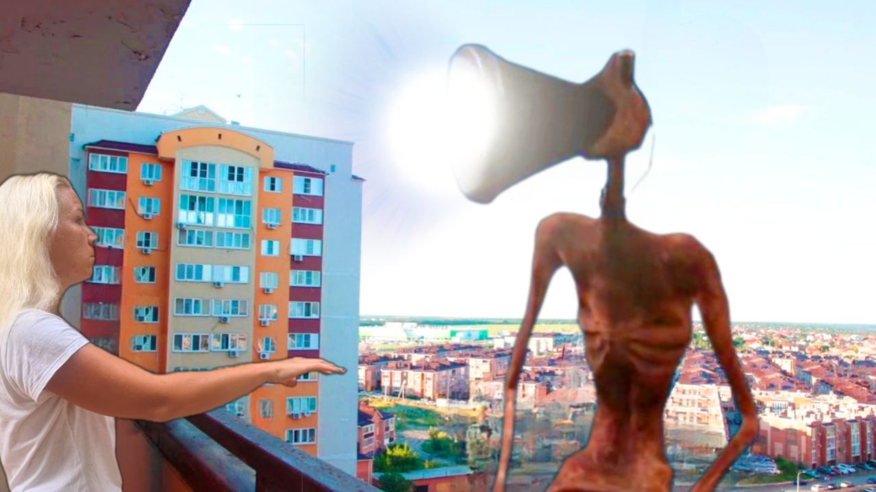 Сиреноголовый Охотится на нас в Реальной Жизни