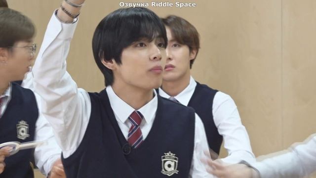 [ Озвучка Riddle Space ] РАН БТС 112 эпизод _ RUN BTS