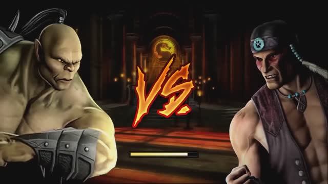 Mortal Kombat 9 - Горо Vs Найтвулф. Фаталити