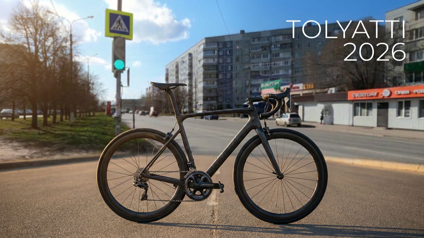 Весенний Тольятти 🏙️ 2026: Вело-влог 🚲без слов