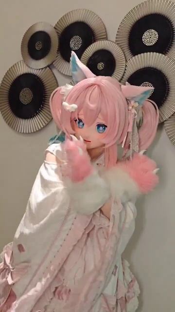 Кигуруми-кукла танцует под трендовую китайскую песню. #Lolita #kigurumi #cosplay