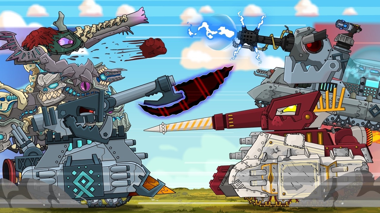 Битва четверых стальных МОНСТРОВ. Финал без правил | Мультики про танки [ Homeanimations ]