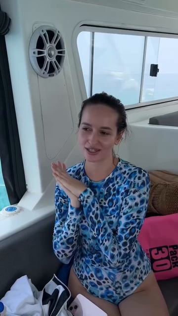 «Я думала, испугаюсь и не пойду плавать с акулами…