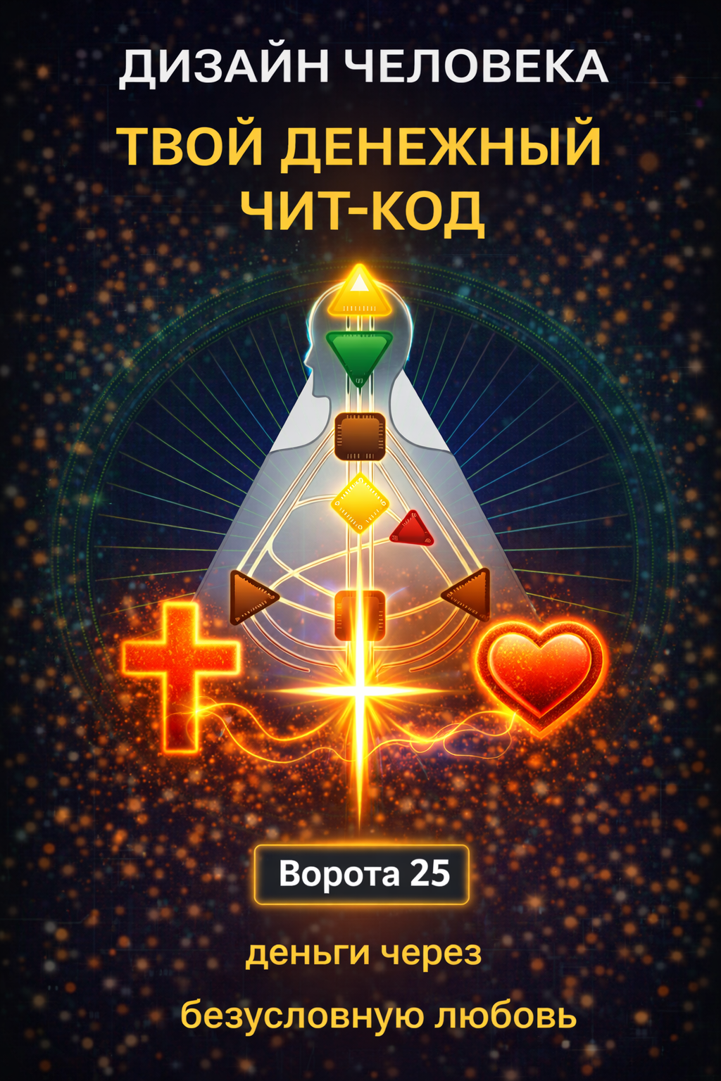 Ворота 25 в Дизайне Человека — деньги через безусловную любовь 💛