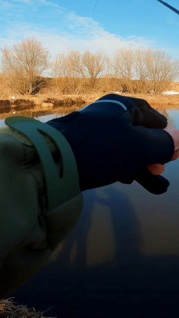 щука на мормышинг. рыбалка на спиннинг весной.