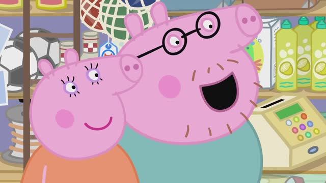 Синий трактор - Паркур прыжки крыши скорость экстрим движение ребятам - Свинка Пеппа