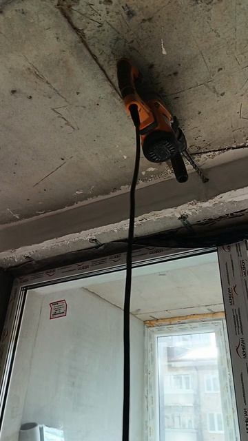 Отверстие на балкон под освещение по проекту