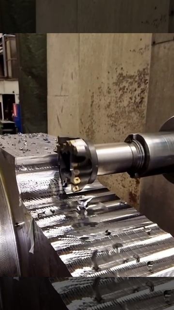 Обработка заготовки на горизонтально-фрезерном станке.  Фрезерные работы на заказ. #фрезеровка