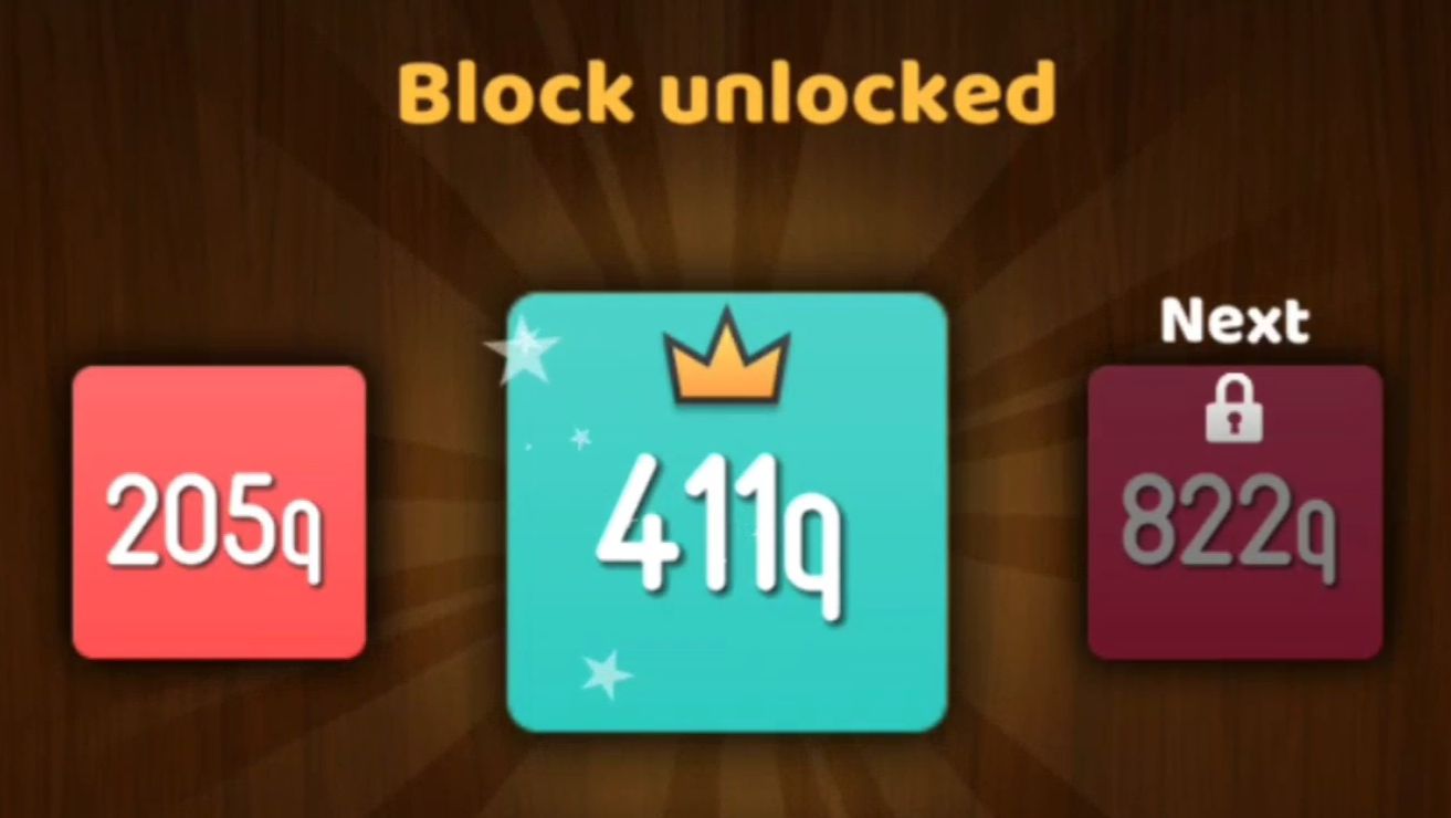 NumBlocks (102q → 205q → 411q)