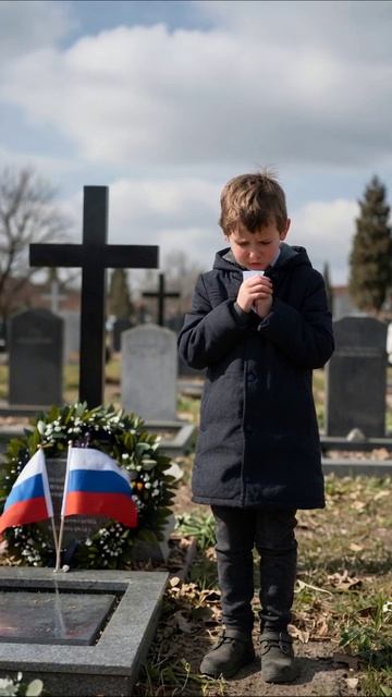 Потерянная надежда: молитва у могилы #печаль #память #утрата