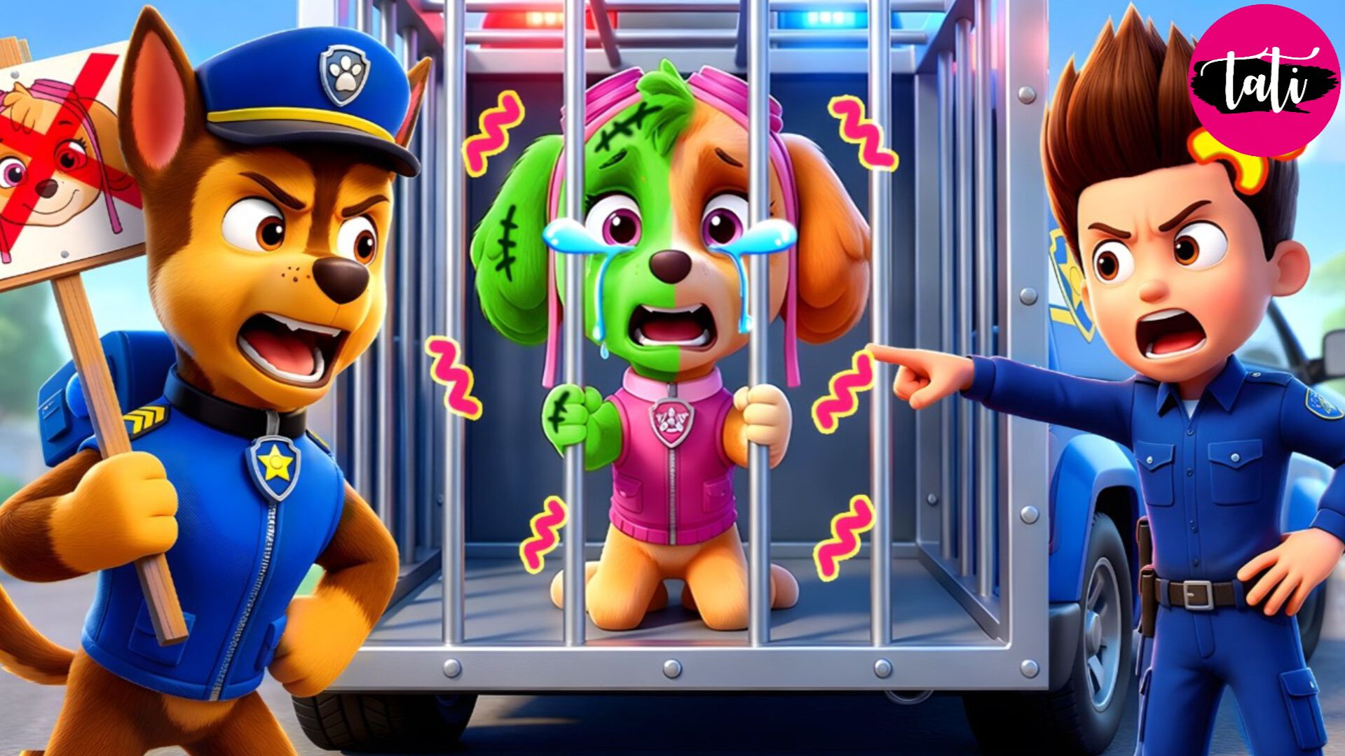 Щенячий патруль и Маршалл. Залипательное видео. Мультфильм для детей и малышей. Анимация 408