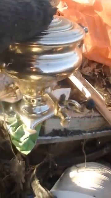 Шёл по Свалке и Нашёл Антиквариат 😱 #находки #поиск #заработок #барахолка #мусорки #ссср #свалка