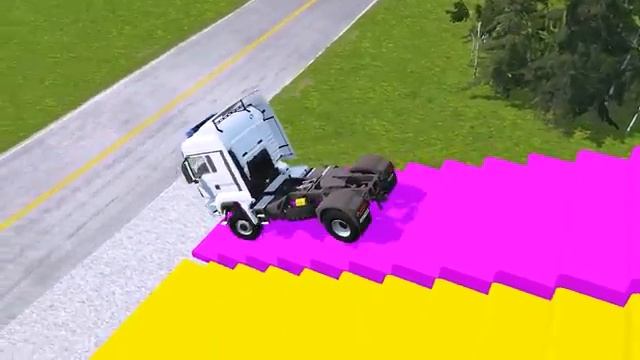 Огромный автовоз, пикап, тачки, грузовичок