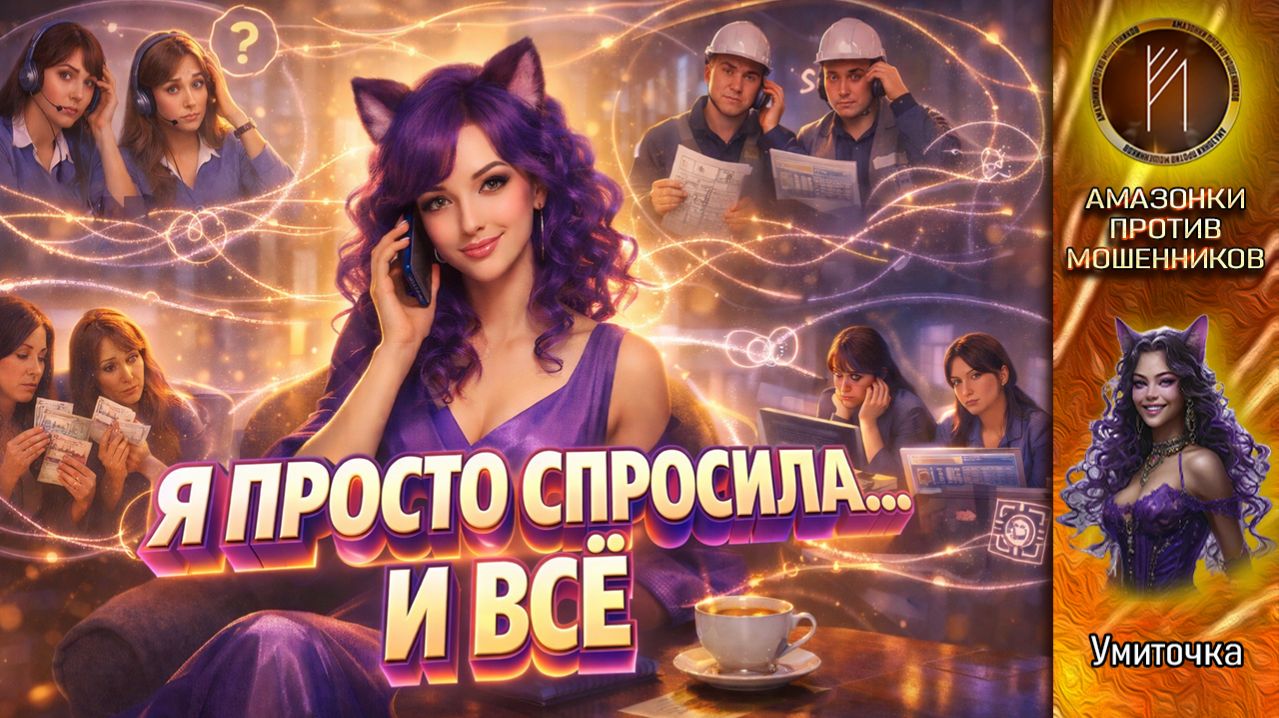 УМИТОЧКА / КАК ЗАПУТАТЬ МОШЕННИКА НЕ ПОВЫШАЯ ГОЛОС