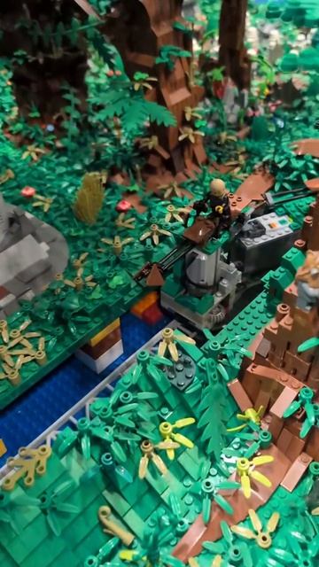 Лего диорама