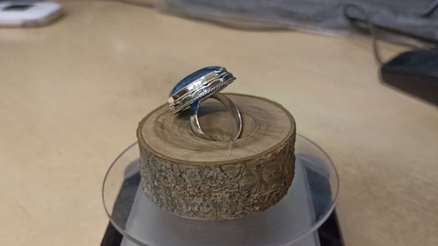 Серебряное кольцо с АПАТИТОМ. левин павел серебро.