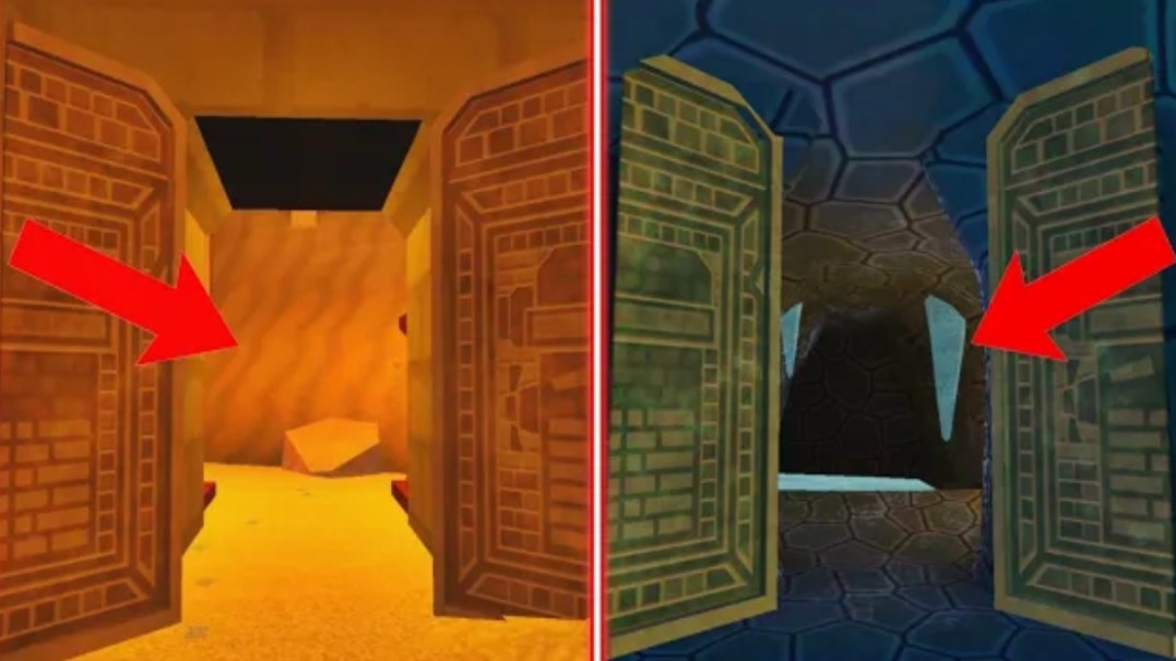 Снежная долина пустыни Бемотеп в секретном месте!Приключенческая игра «Супер Медведь»