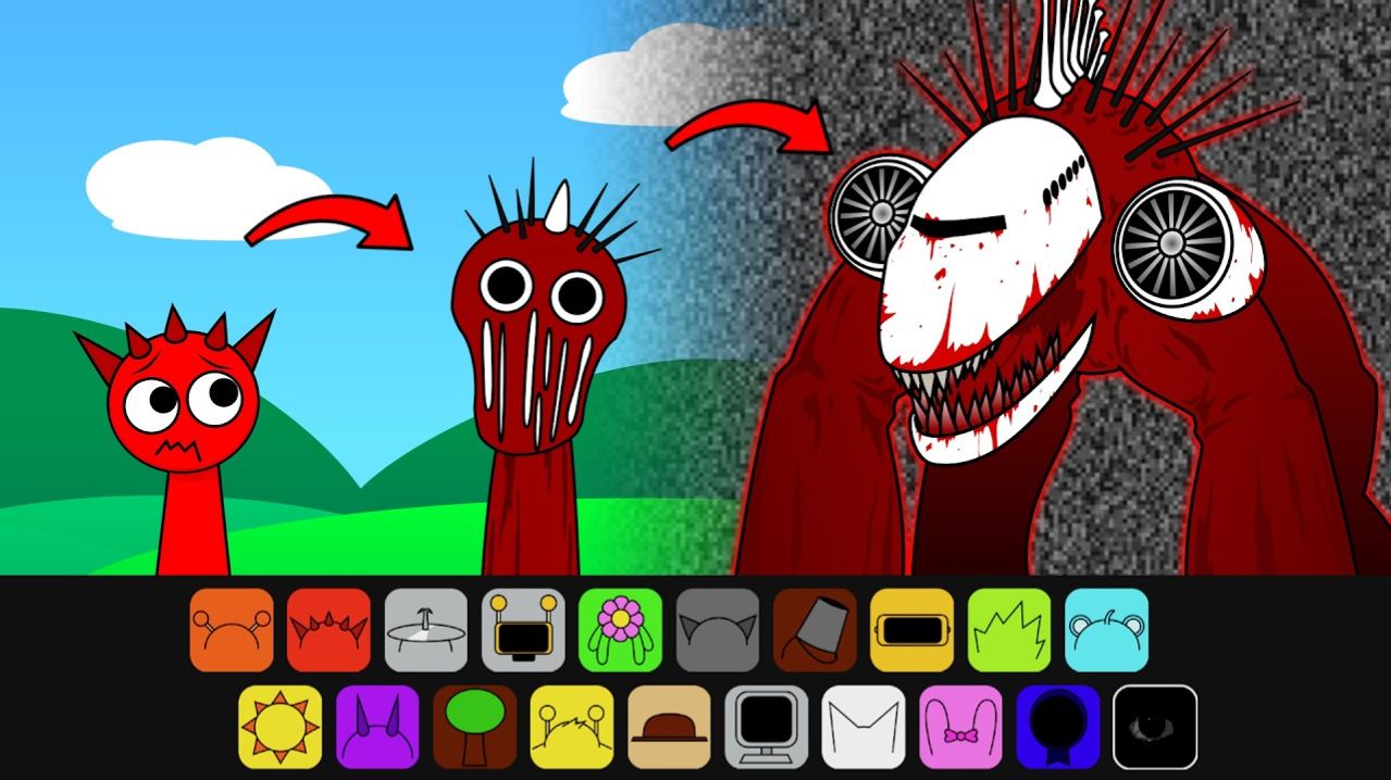 Создаю SCP ЗАРАЖЕННОЕ НЕБО из РЭДА Инкредибокс СПРУНКИ ОС