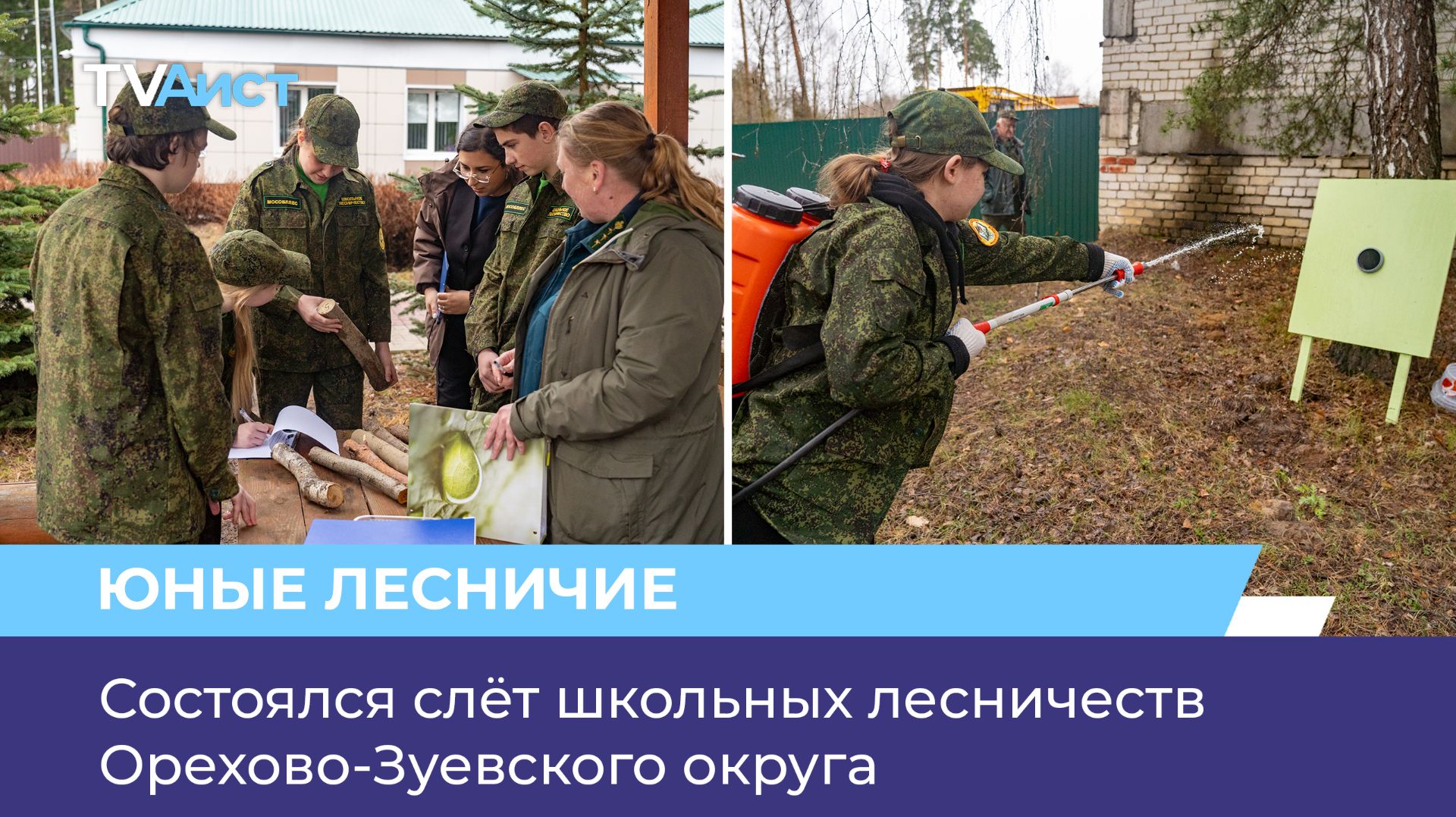 Состоялся слёт школьных лесничеств Орехово-Зуевского округа