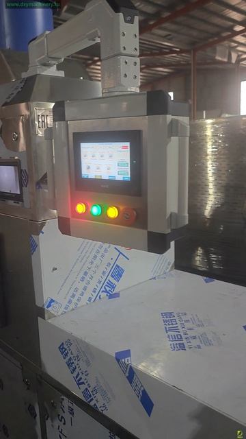 Туннельная СВЧ установка для стерилизации растений.#СВЧ сушилка для обеззараживания сырья#травы